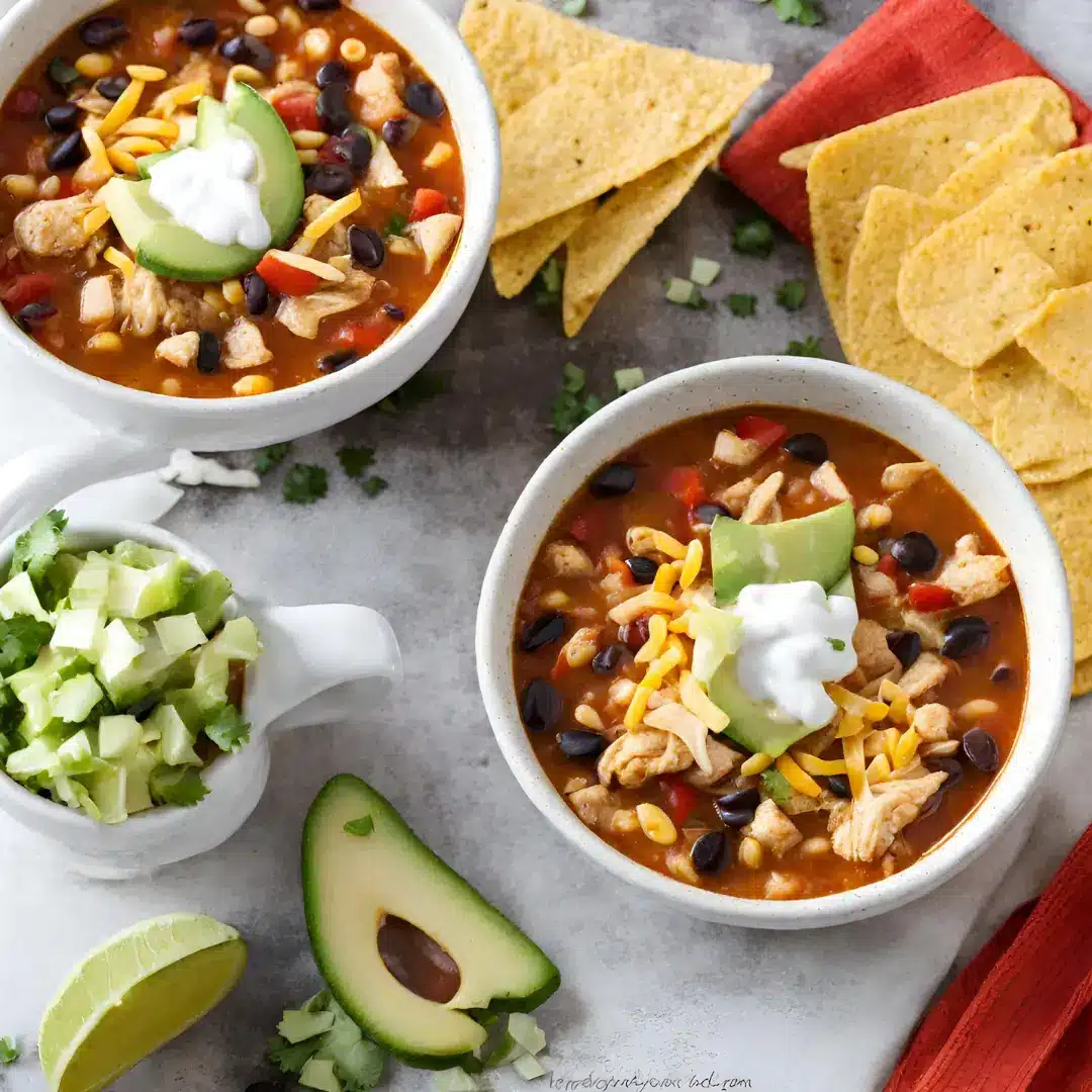 Easy Chicken Taco Soup