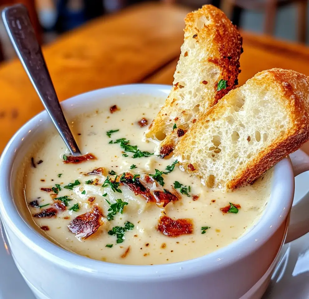 Country French Garlic Soup