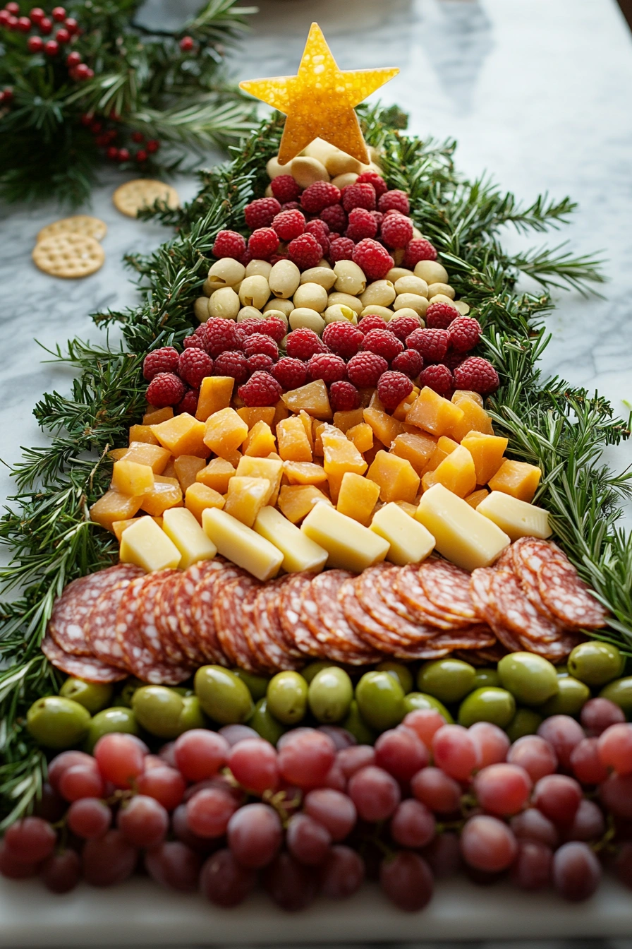 Christmas Tree Charcuterie Board