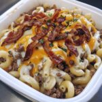 Bacon Cheeseburger Noodle Bake