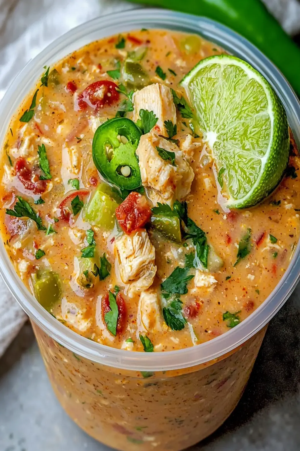 Cajun White Chicken Chili