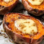 Air fryer baked sweet potato