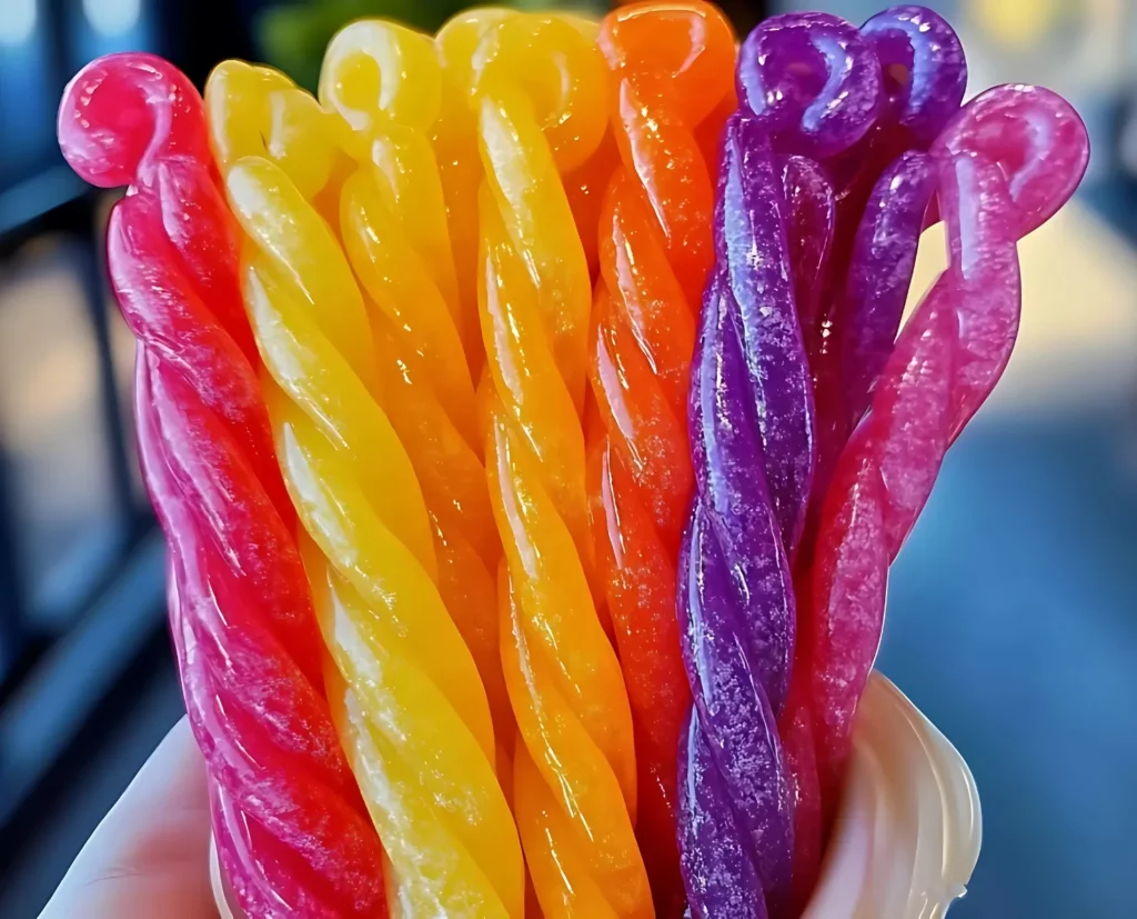 Homemade Kool-Aid Licorice Ropes