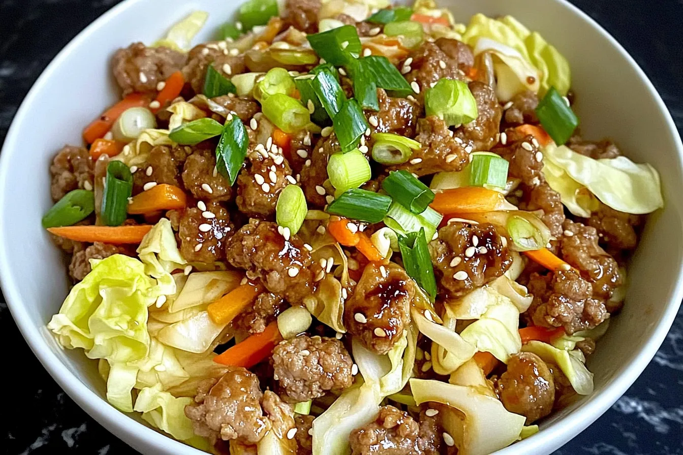 Egg Roll Bowl Recipe