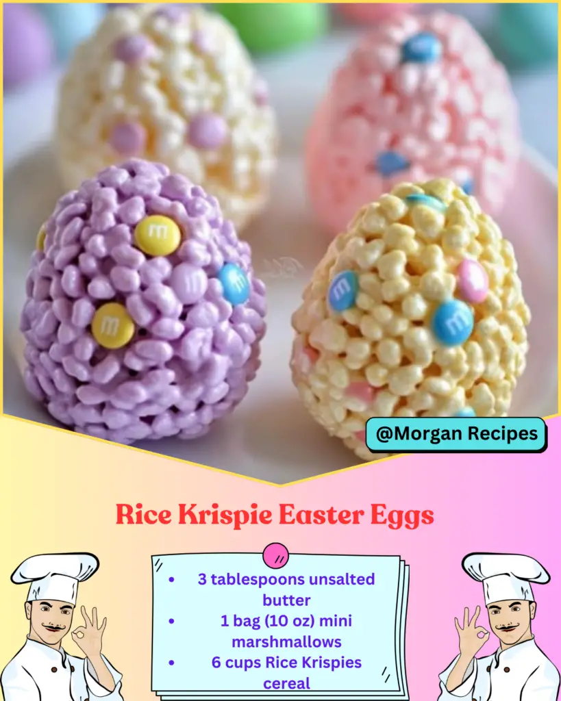 Rice Krispie Easter Eggs