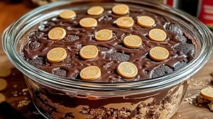 Reese’s Peanut Butter Earthquake Cake