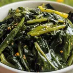 Dandelion Greens With Garlic