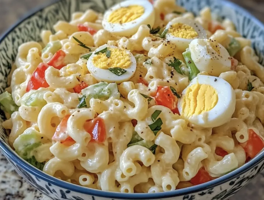 Sweet Amish Macaroni Salad