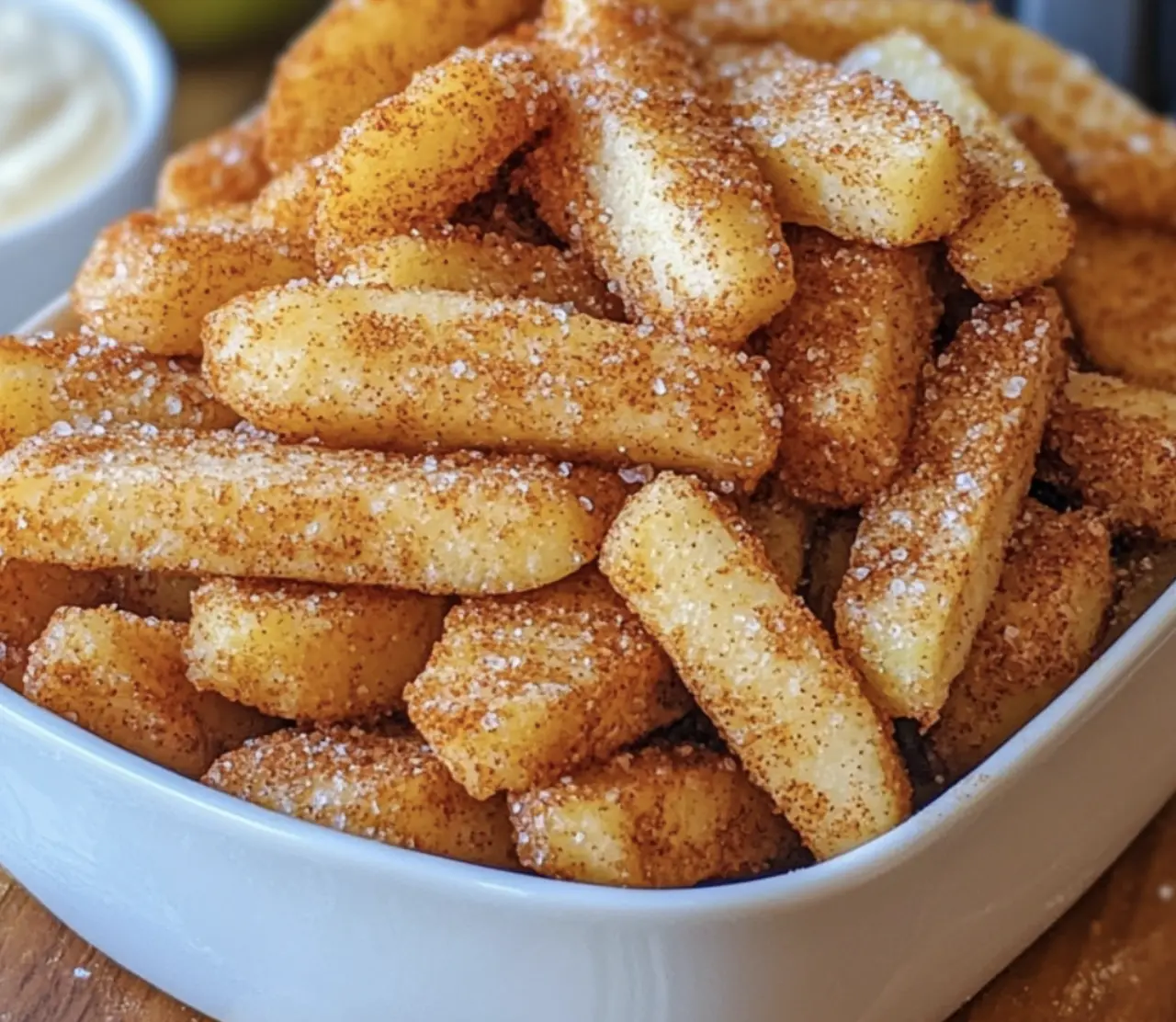 Air Fryer Apple Fries