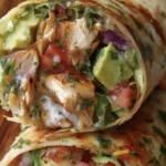 Chicken Avocado Ranch Burritos