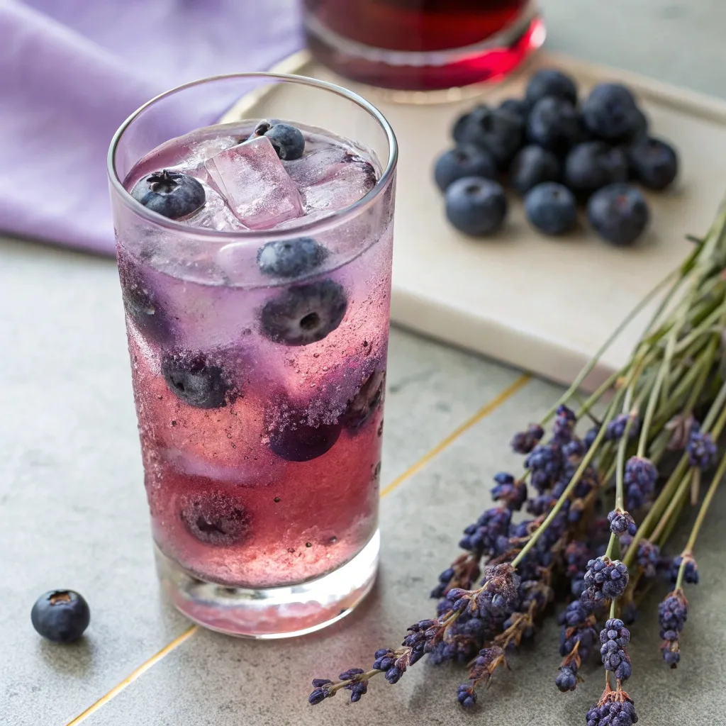 Blueberry Lavender Mocktail