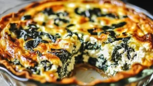 crustless spinach feta quiche
